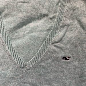 Vineyard vines cotton v neck sweater.